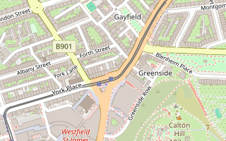 Map of Holiday Inn Express Edinburgh City Centre