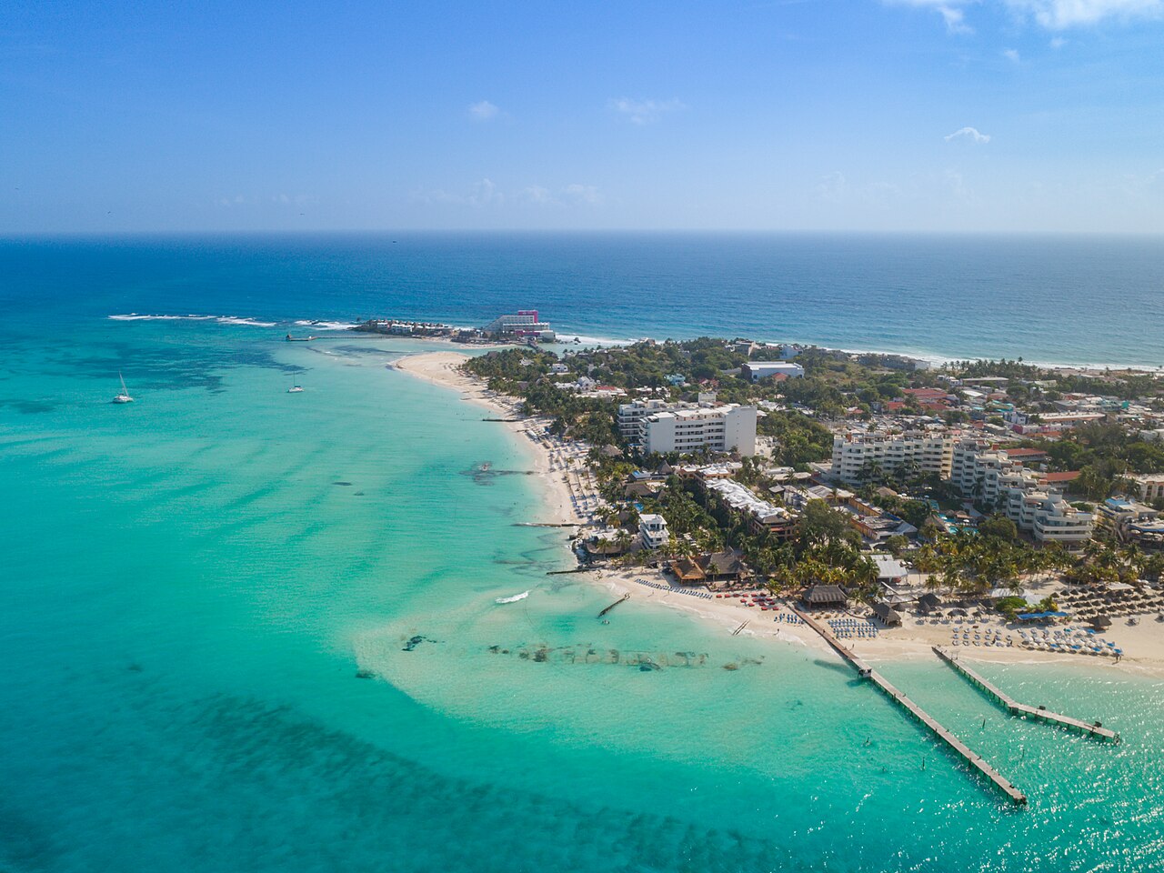 Ein Blick auf Isla Mujeres