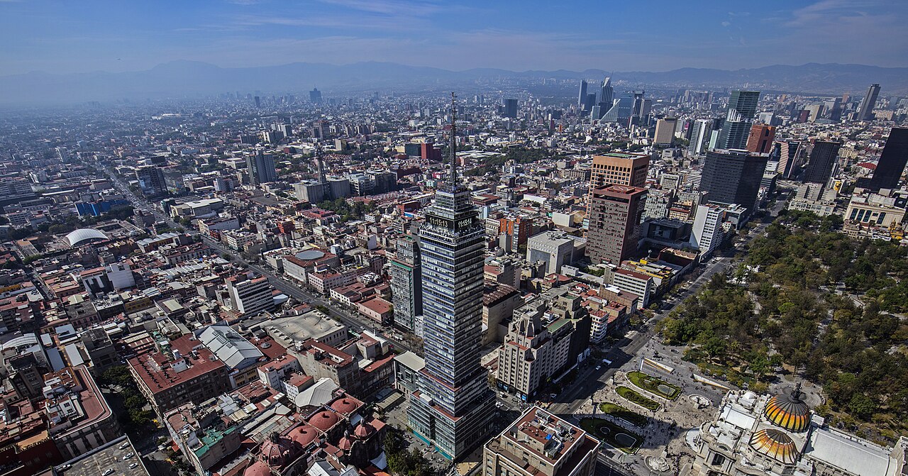 Ein Blick auf Mexiko-Stadt