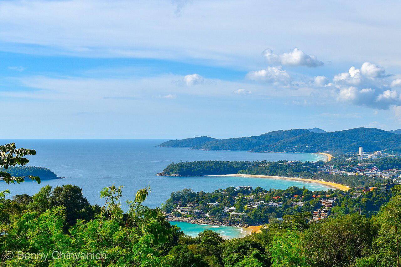 Uma vista de Phuket
