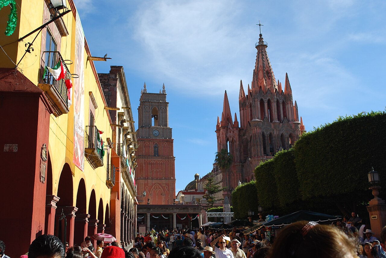 Ein Blick auf San Miguel de Allende