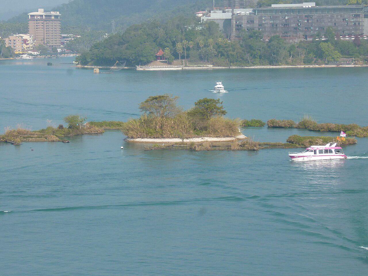A view of Sun Moon Lake