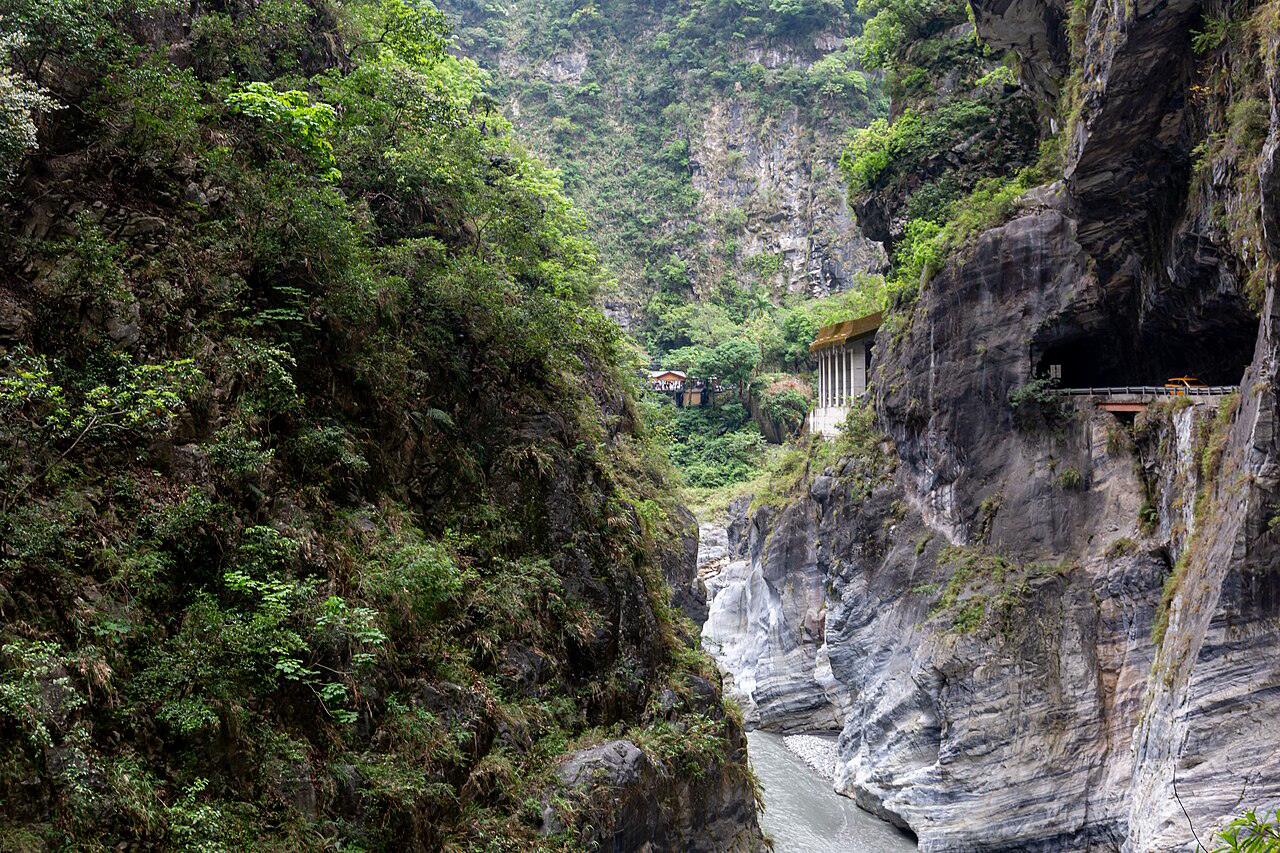 A view of Taroko Gorge